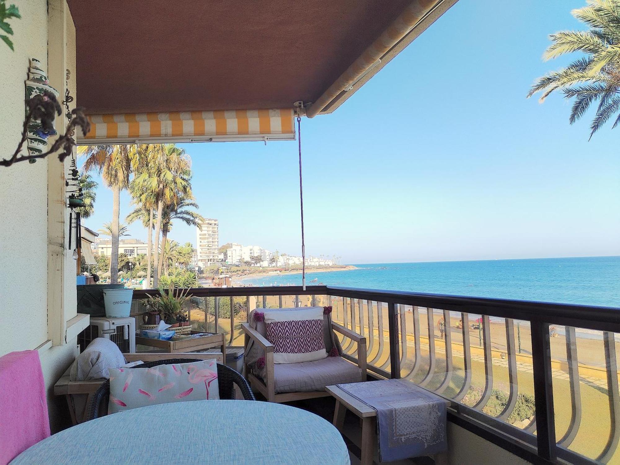 Casa Mar Apartamento Front Beach Con Wifi, Piscina, Padel Y Tenis - Lubina Del Sol Sitio de Calahonda ภายนอก รูปภาพ