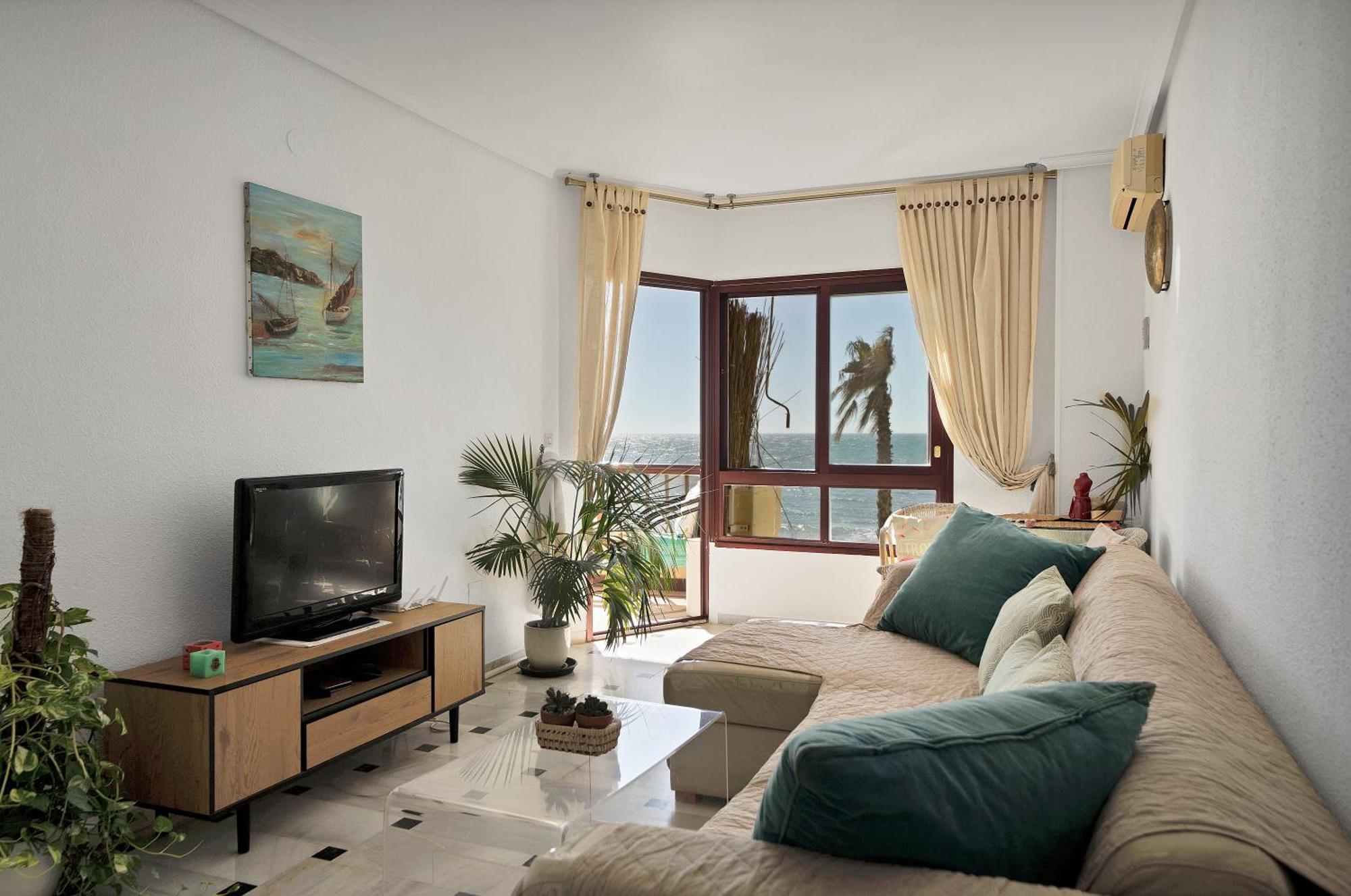 Casa Mar Apartamento Front Beach Con Wifi, Piscina, Padel Y Tenis - Lubina Del Sol Sitio de Calahonda ภายนอก รูปภาพ