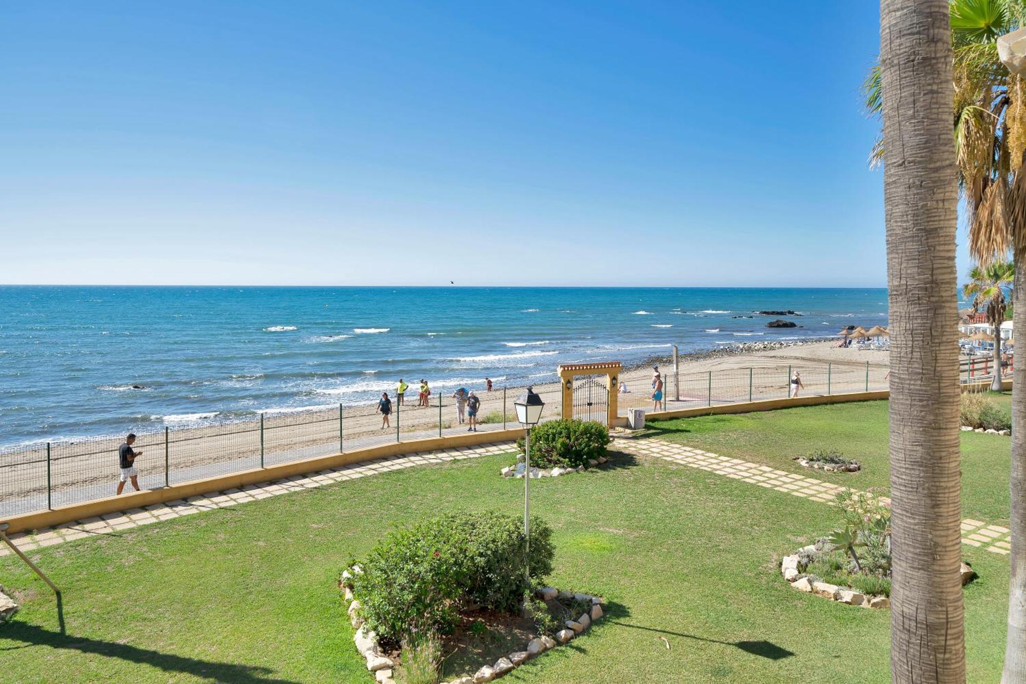 Casa Mar Apartamento Front Beach Con Wifi, Piscina, Padel Y Tenis - Lubina Del Sol Sitio de Calahonda ภายนอก รูปภาพ