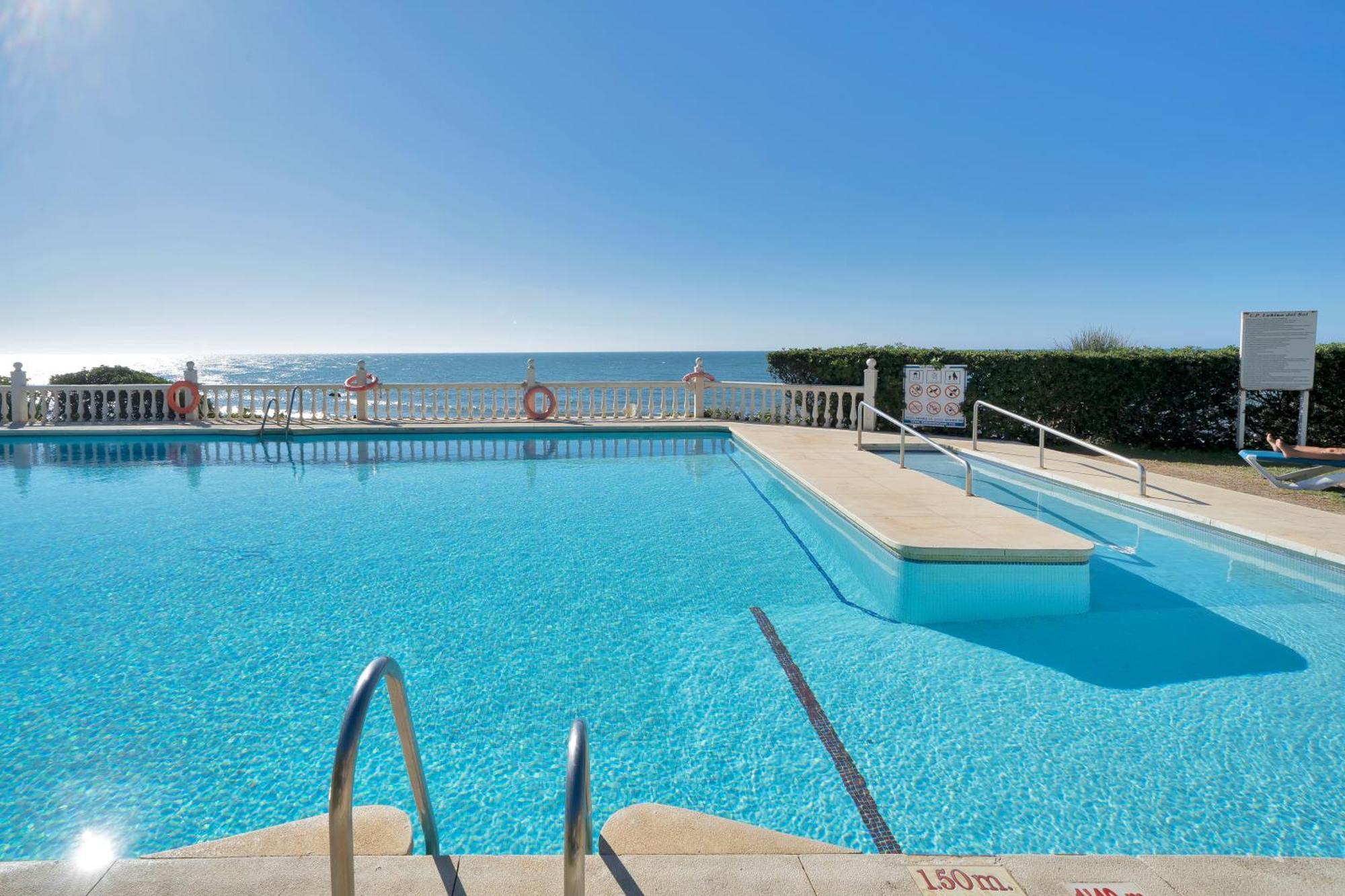 Casa Mar Apartamento Front Beach Con Wifi, Piscina, Padel Y Tenis - Lubina Del Sol Sitio de Calahonda ภายนอก รูปภาพ
