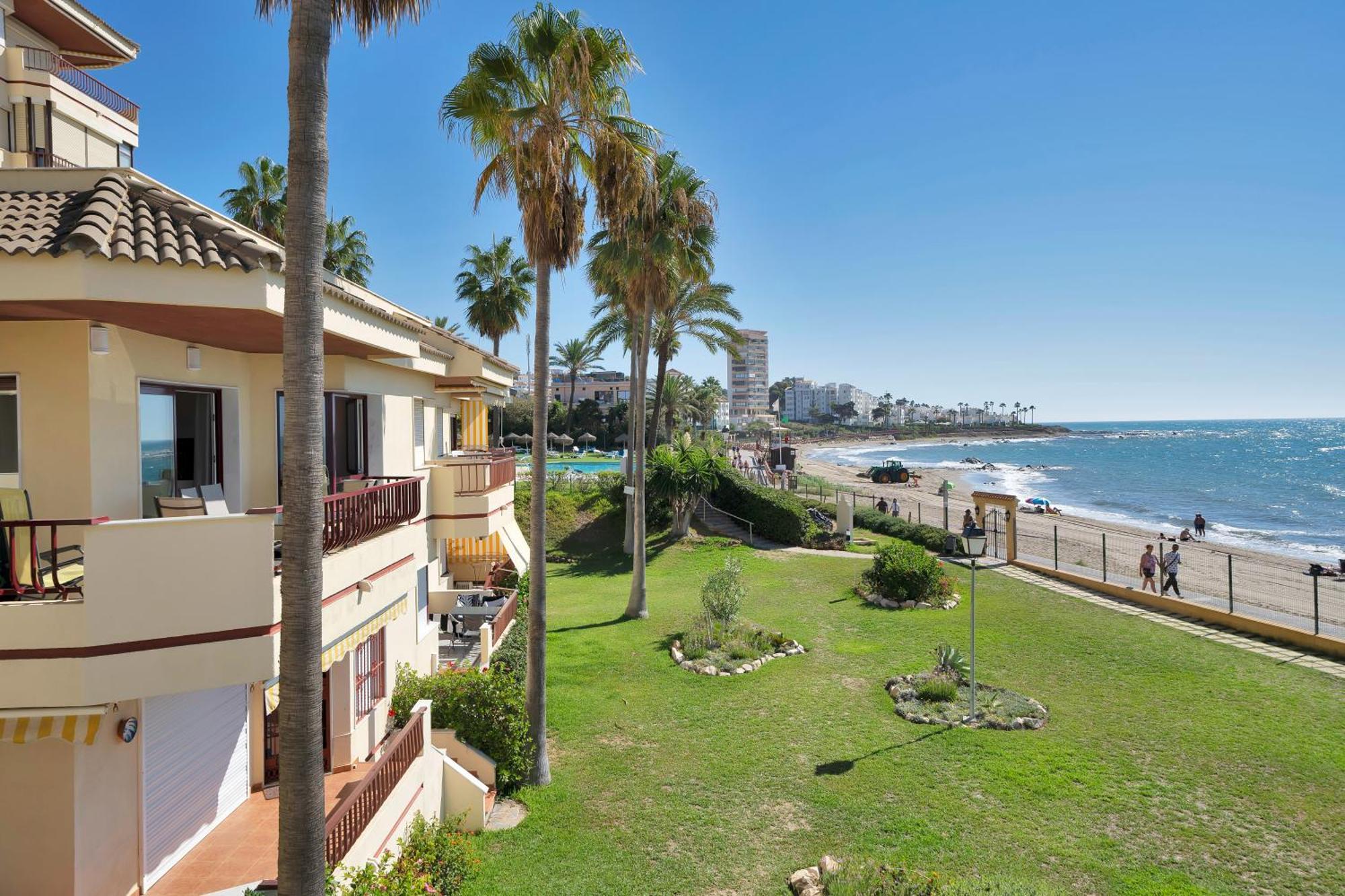 Casa Mar Apartamento Front Beach Con Wifi, Piscina, Padel Y Tenis - Lubina Del Sol Sitio de Calahonda ภายนอก รูปภาพ