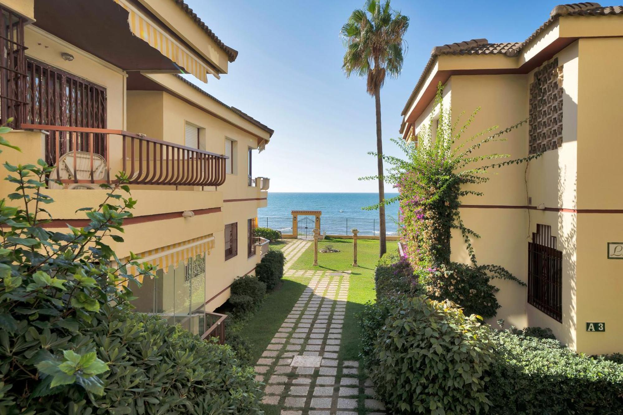 Casa Mar Apartamento Front Beach Con Wifi, Piscina, Padel Y Tenis - Lubina Del Sol Sitio de Calahonda ภายนอก รูปภาพ
