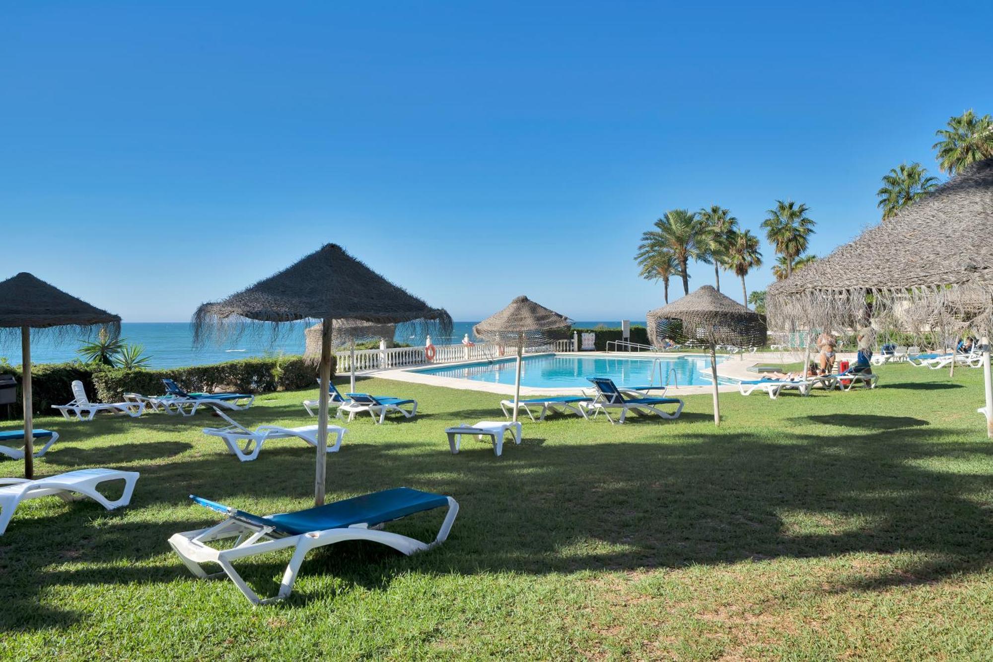 Casa Mar Apartamento Front Beach Con Wifi, Piscina, Padel Y Tenis - Lubina Del Sol Sitio de Calahonda ภายนอก รูปภาพ