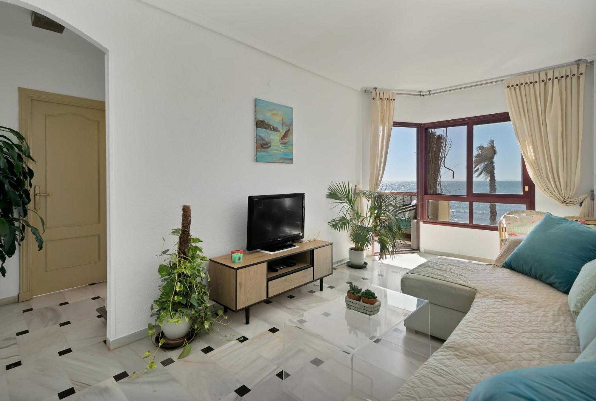 Casa Mar Apartamento Front Beach Con Wifi, Piscina, Padel Y Tenis - Lubina Del Sol Sitio de Calahonda ภายนอก รูปภาพ