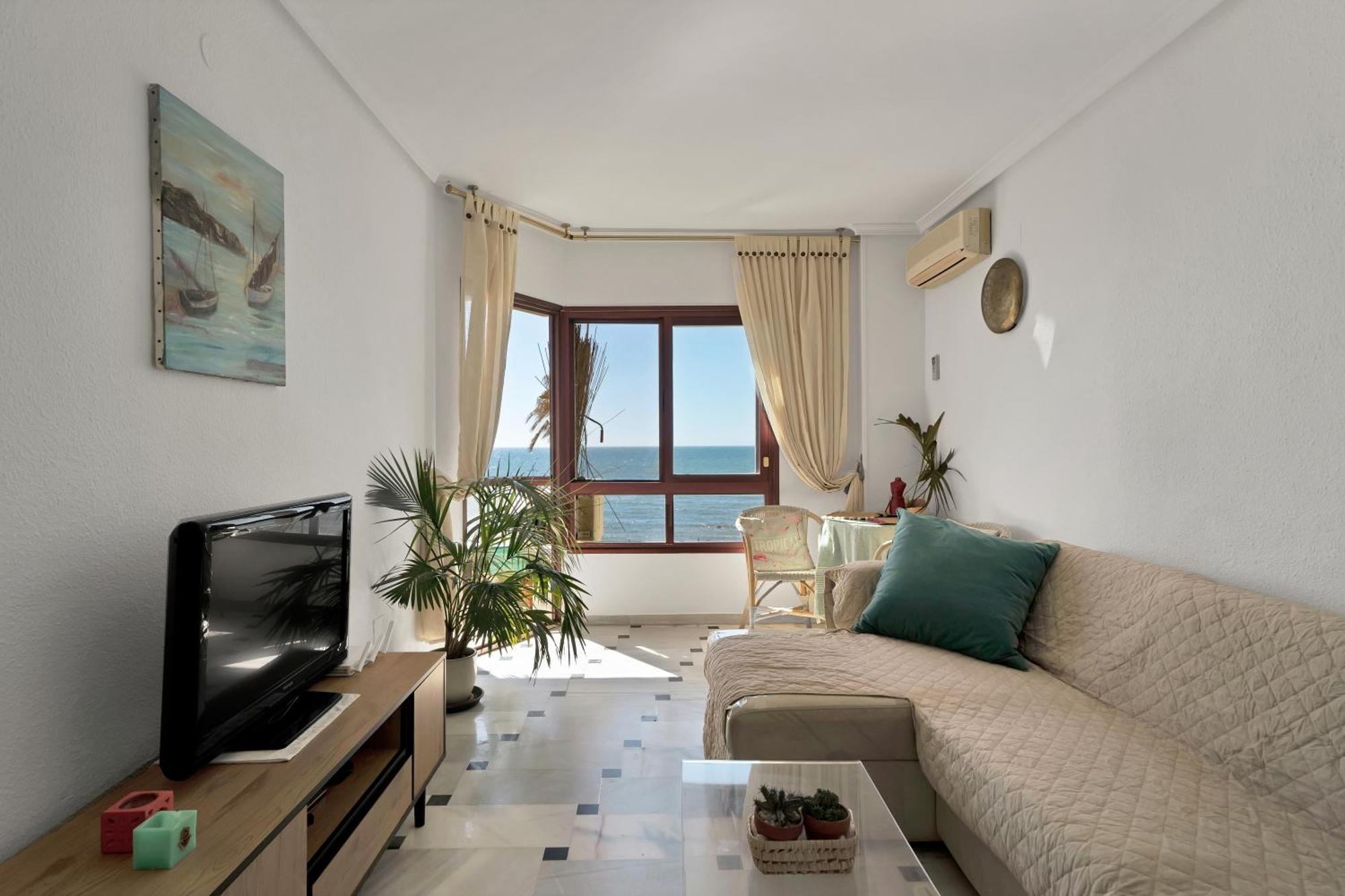 Casa Mar Apartamento Front Beach Con Wifi, Piscina, Padel Y Tenis - Lubina Del Sol Sitio de Calahonda ภายนอก รูปภาพ